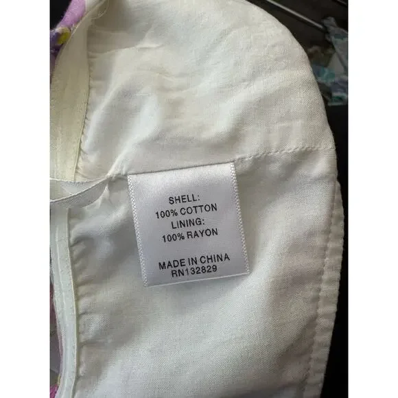 Reformation Marjorelle Marcelle Crop Top Watercolor Print M - Picture 12 of 13